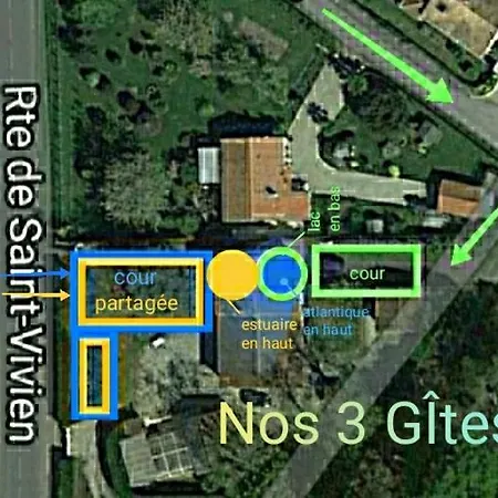 شقة Des Lacs Vensac